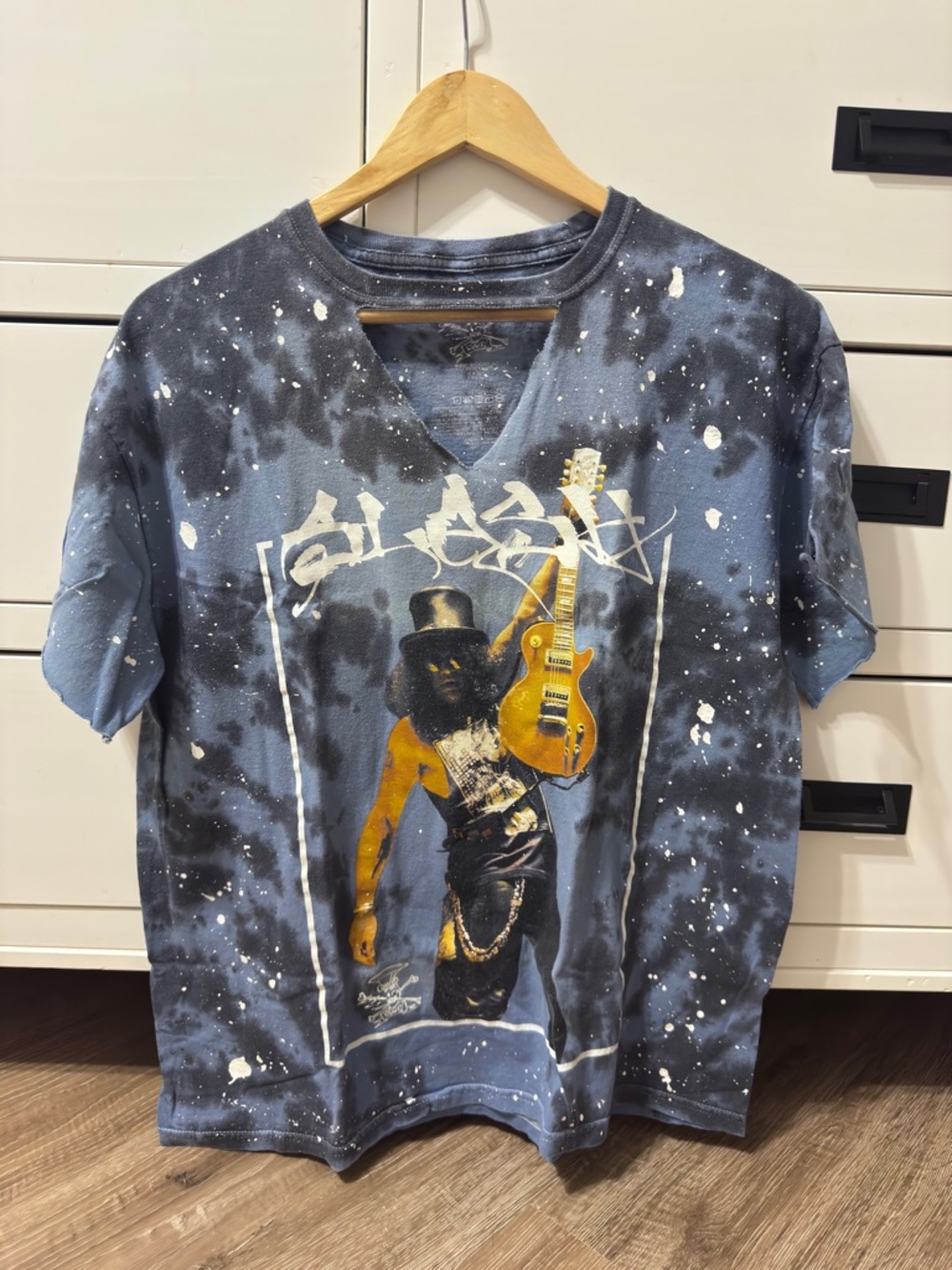 Slash / Guns N’Roses Customized Band Rock Tshirt